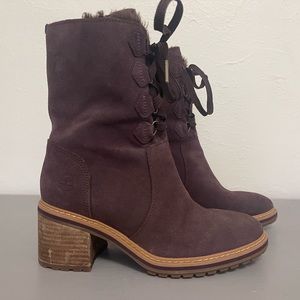 Timberland heeled boots!
